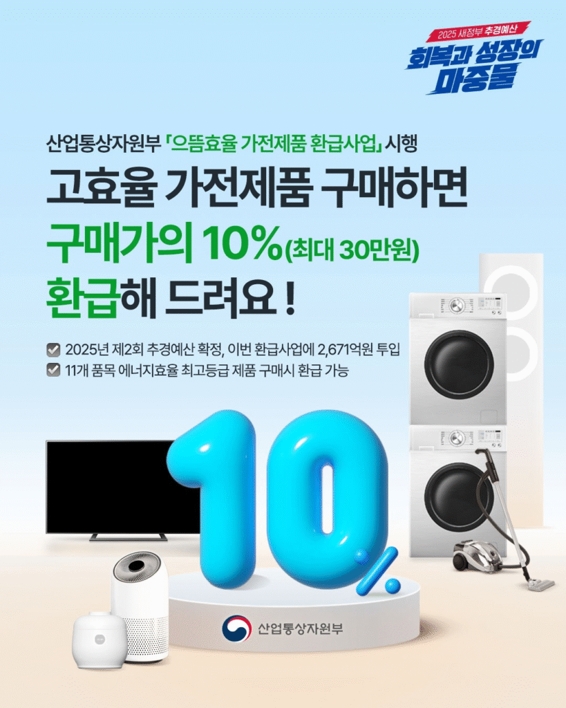 으뜸효율 가전제품